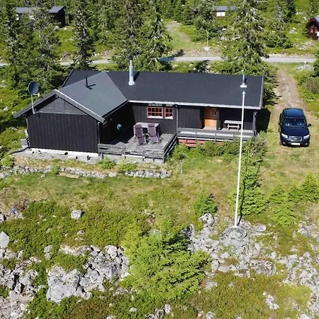 Koselig Familiehytte Pa Romasen Sjusjøen