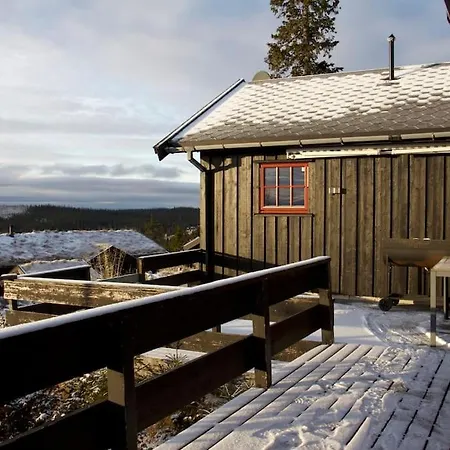 Koselig Familiehytte Pa Romasen Sjusjøen