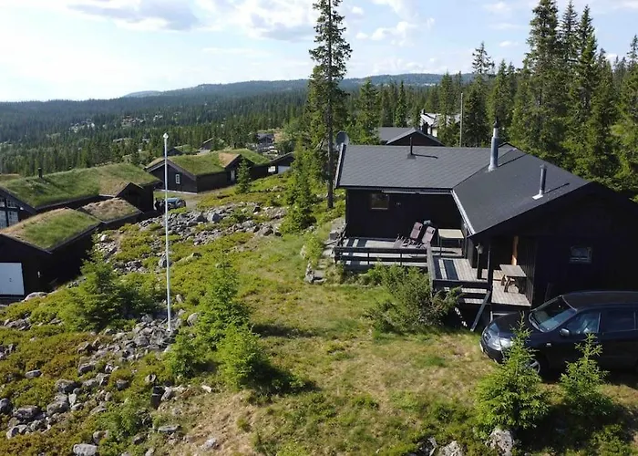 Koselig Familiehytte På Rømåsen Sjusjøen